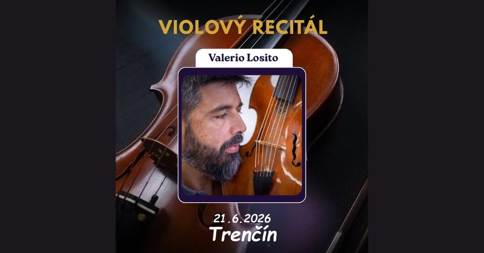 Valerio Losito (Taliansko) - violový recitál