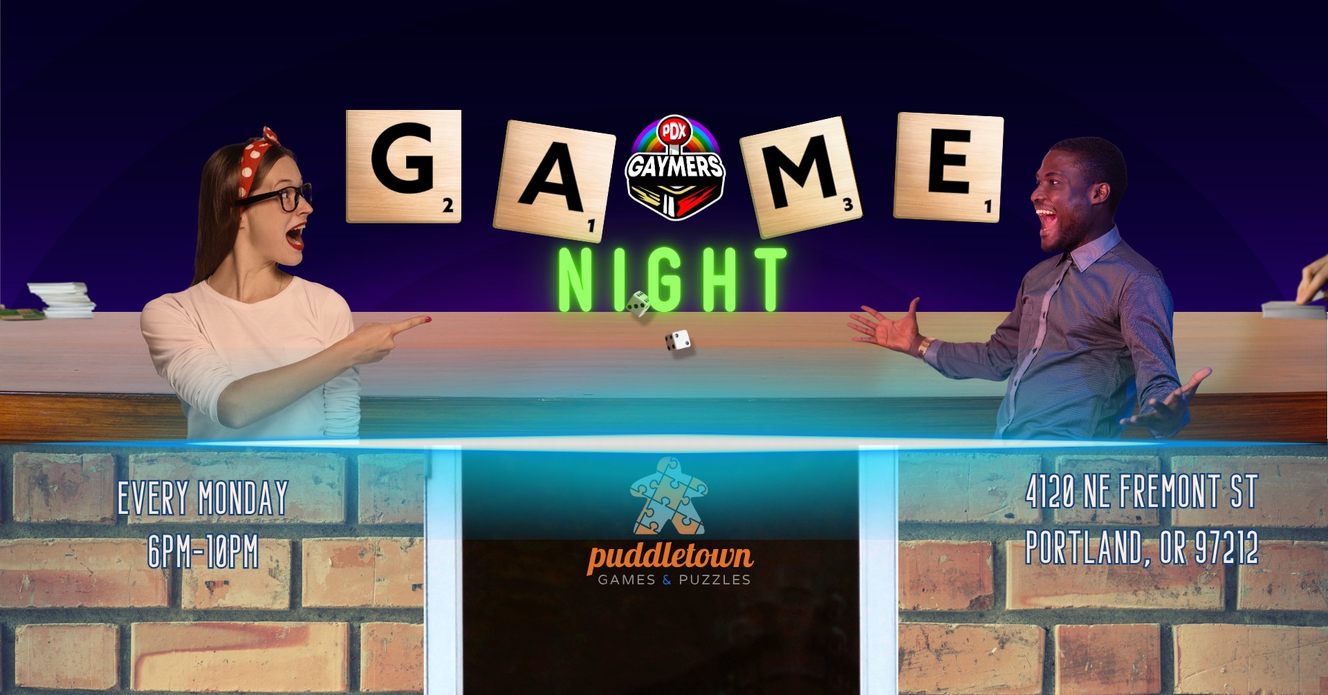 Game Night at Puddletown Games