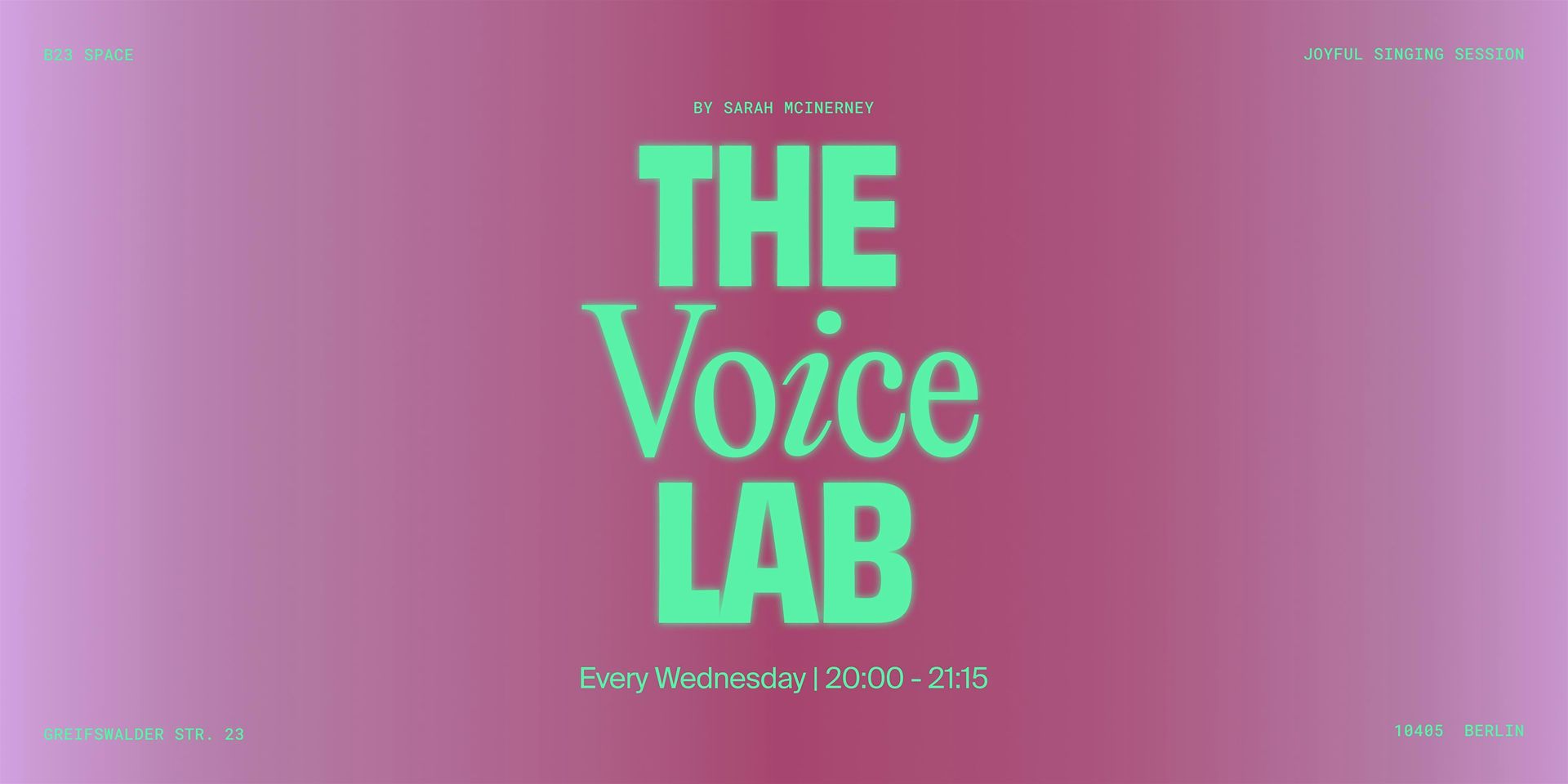 The Voice Lab | Experiments with Singing