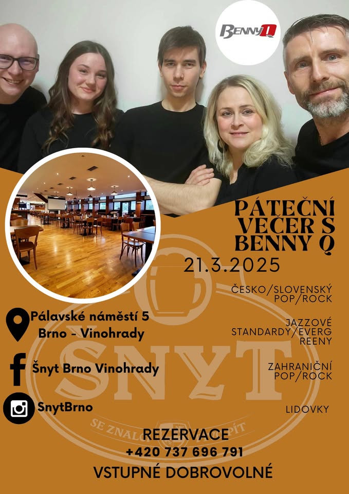 Páteční večer s BENNY Q