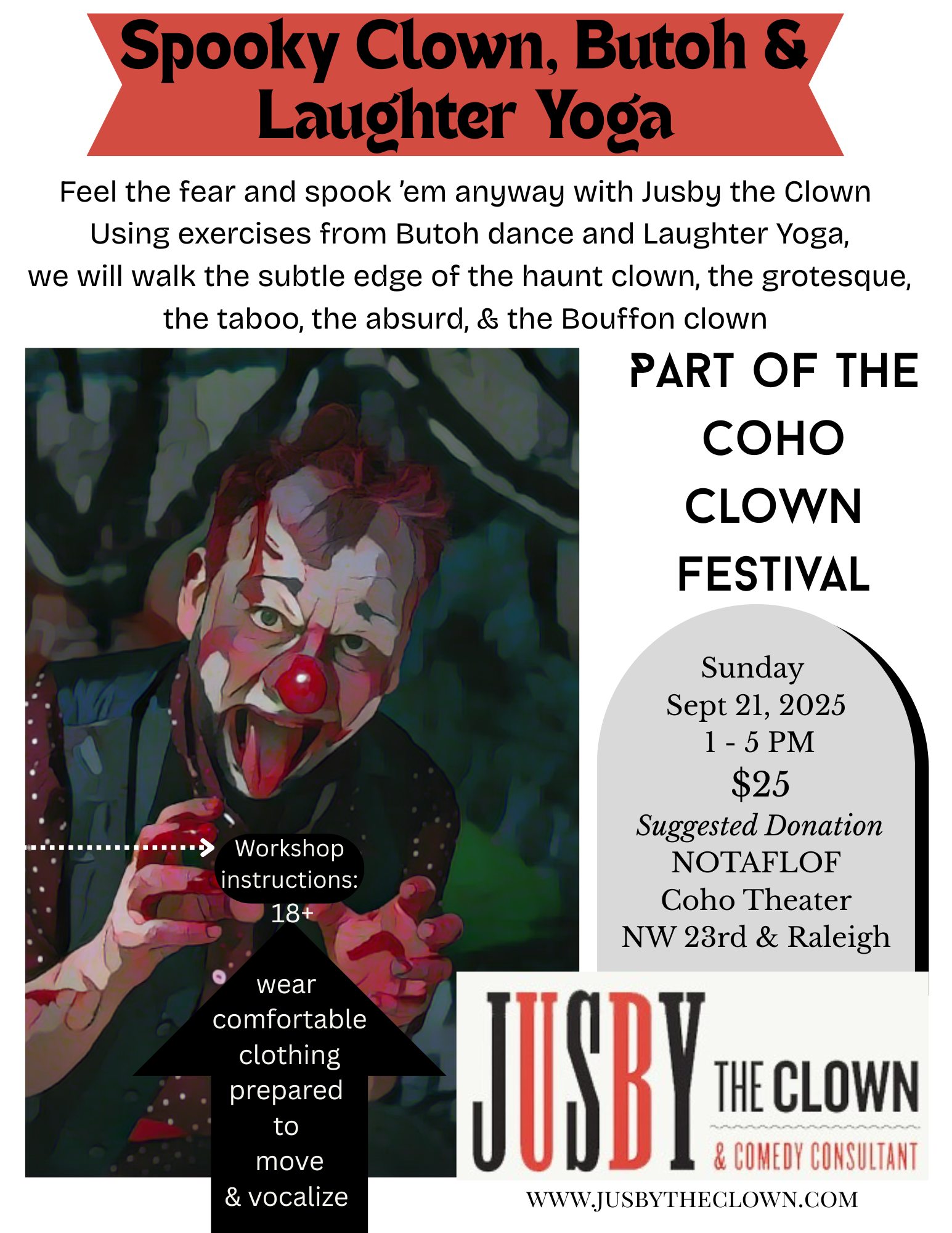 Spooky Clown Workshop