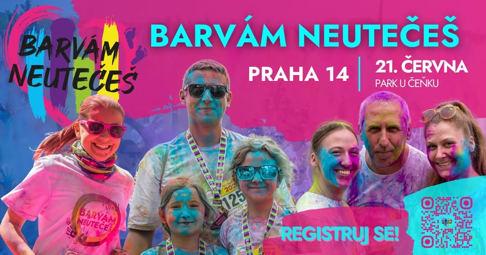 Barvám Neutečeš 2025 - Praha