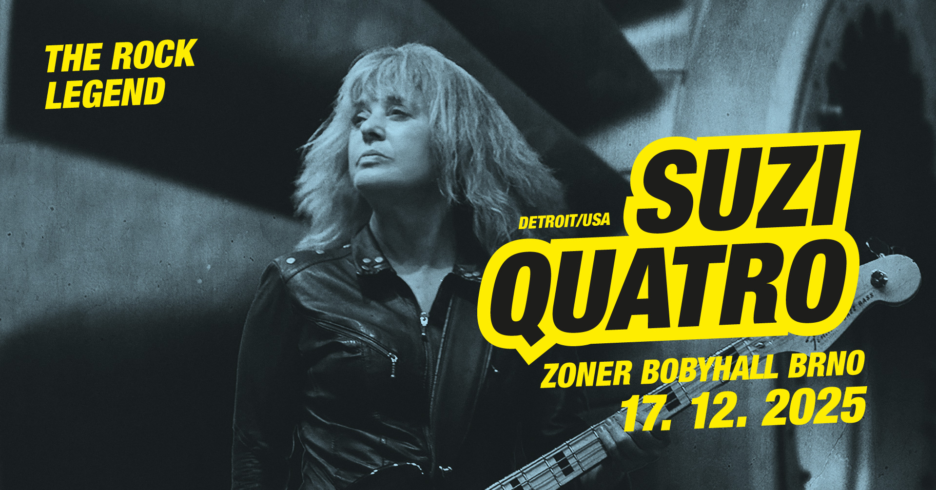 SUZI QUATRO - ZONER BOBYHALL, BRNO, CZ