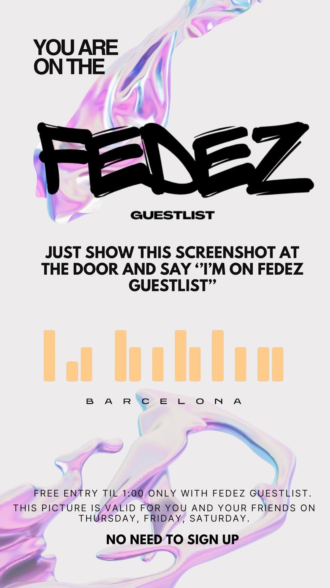 🔥 FREE REAGGETON PARTY AT LA BIBLIO WITH FEDEZ GUESTLIST TIL 1AM