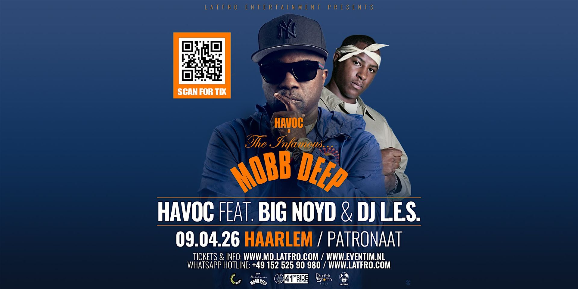 Mobb Deep Havoc feat. Big Noyd, DJ L.E.S Live in Haarlem