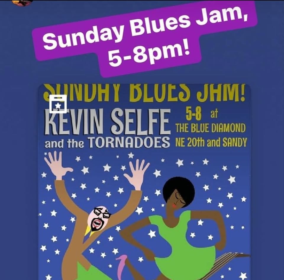 Sunday Blues jam w/Kevin Selfe