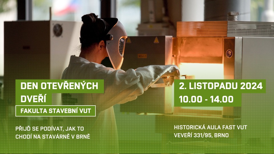 Den otevřených dveří - Fakulta stavební VUT