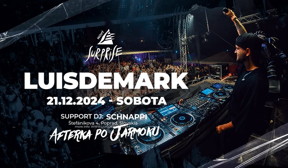 AFTERKA PO JARMOKU w/ LUISDEMARK | SURPRISE CLUB | 21.12.24