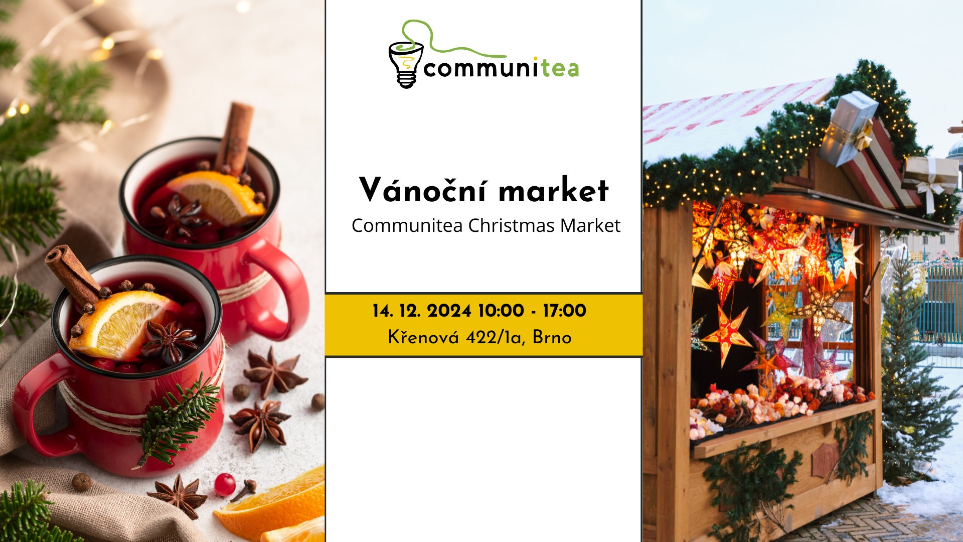 Vánoční market v Communitea | Communitea Christmas Market