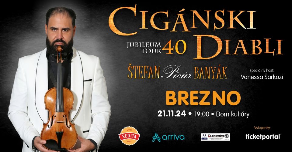 CIGÁNSKI DIABLI - JUBILEUM TOUR 40 | Brezno