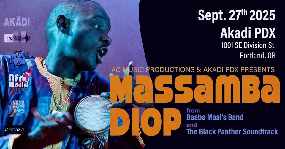 Massamba Diop from Baaba Maal's Band