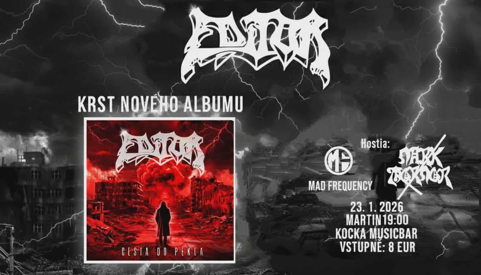 EDITOR krstí nový album Cesta do Pekla!