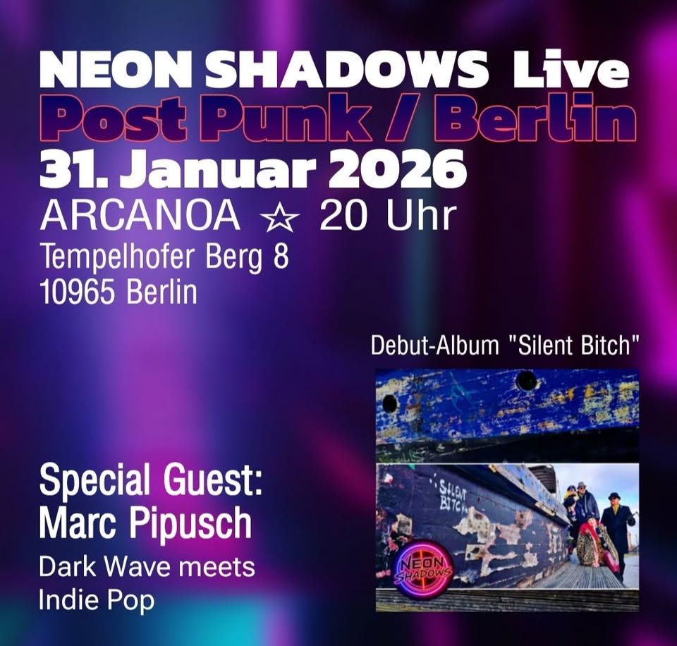Neon Shadows ☆ Konzert-Debüt