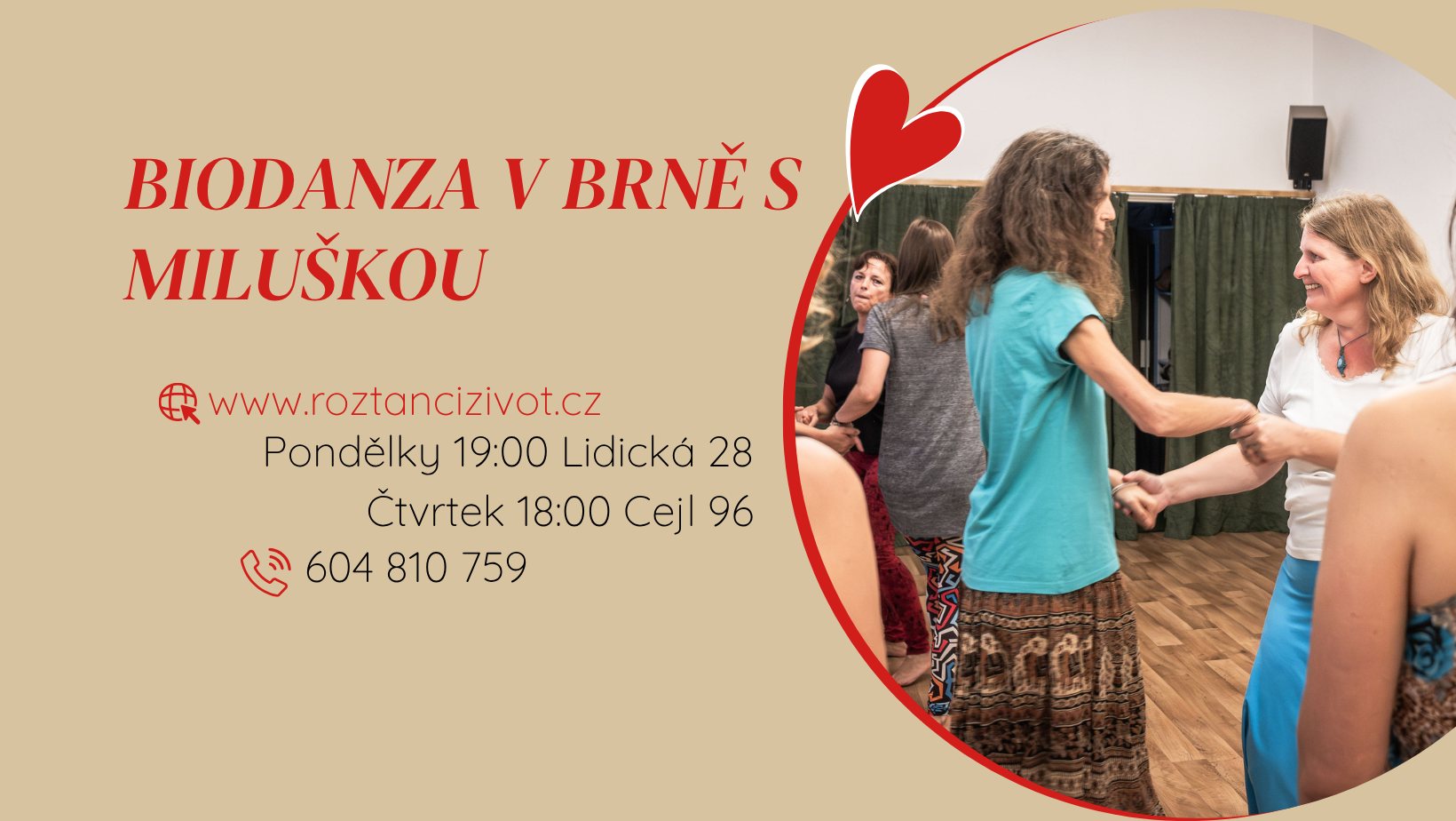 Otevřená lekce Biodanzy