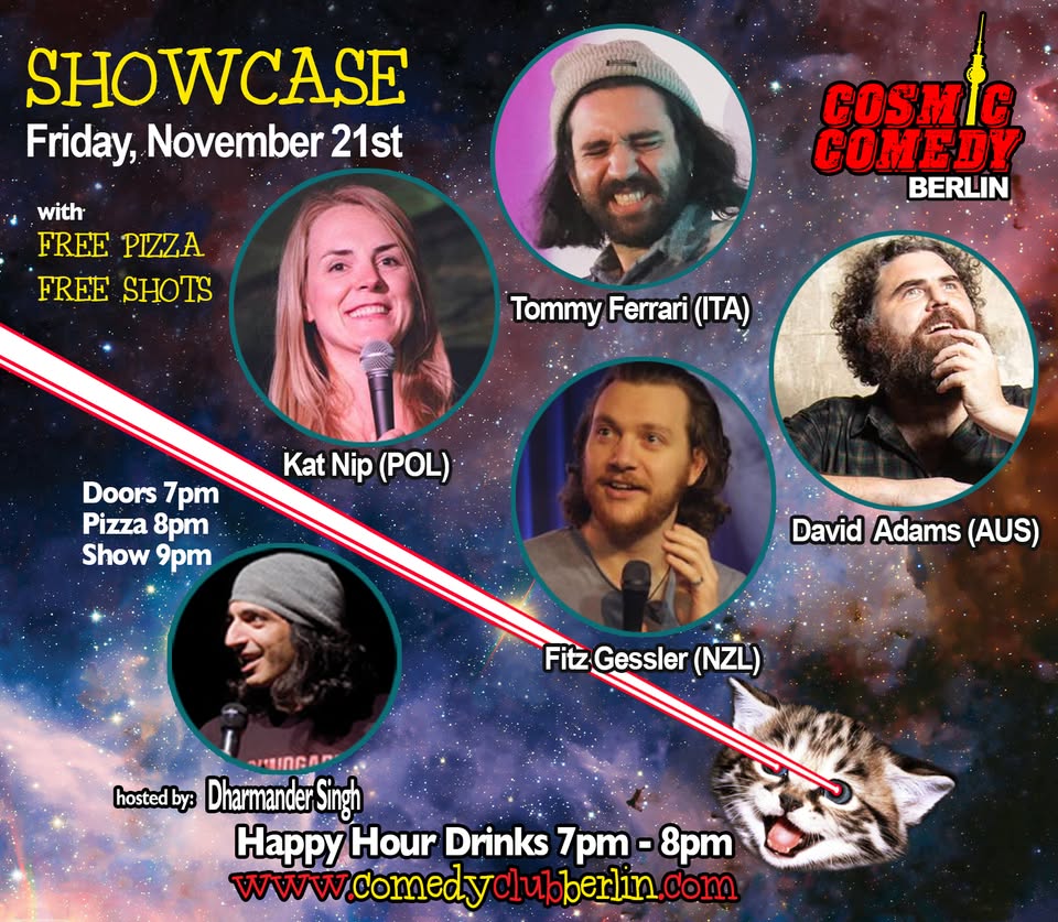 Cosmic Comedy Berlin SHOWCASE FRIDAY