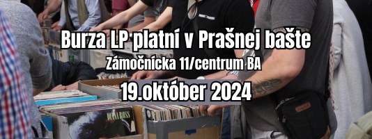 Burza LP platní v Prašnej bašte