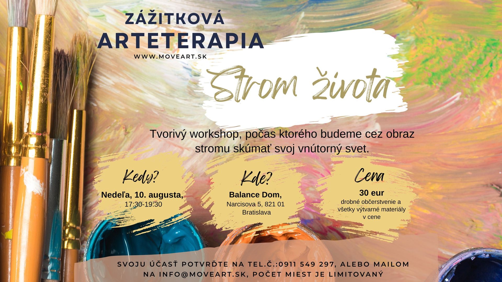 ZÁŽITKOVÁ ARTETERAPIA - Strom života
