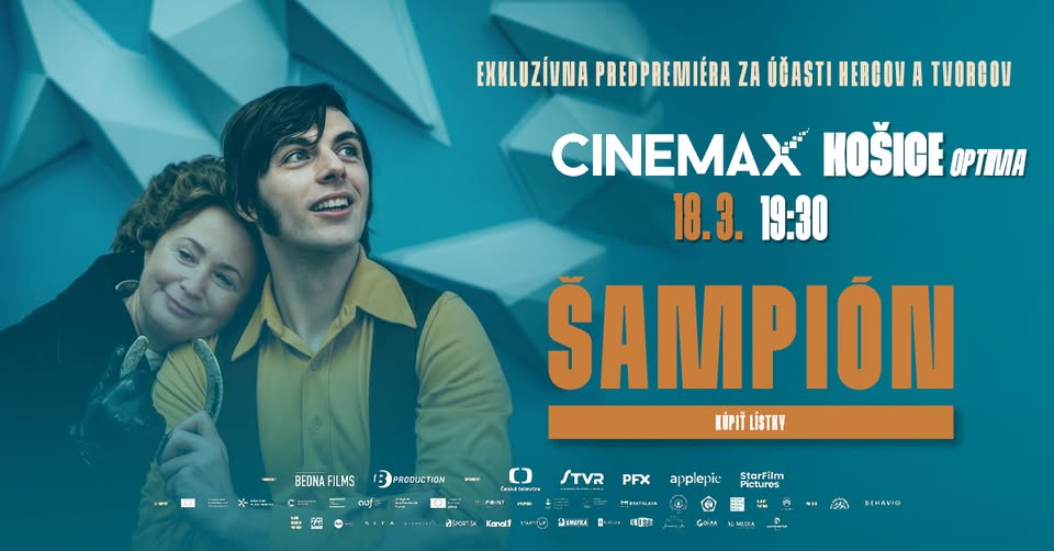 Exkluzívna PREDPREMÍERA v Košiciach (Šampión) + herci naživo!