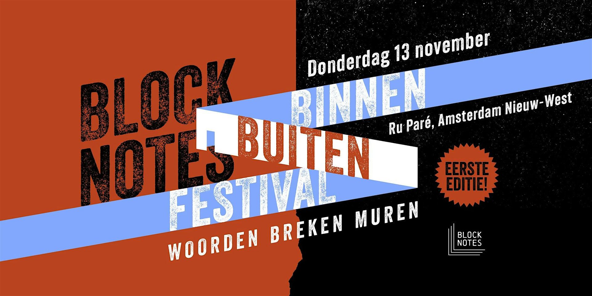 Blocknotes Binnen Buiten Festival