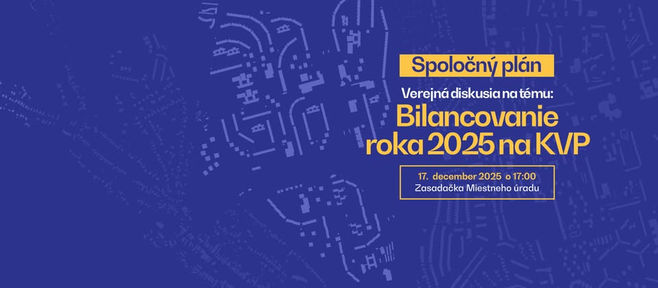 Spoločný plán - Bilancovanie roka 2025 na KVP
