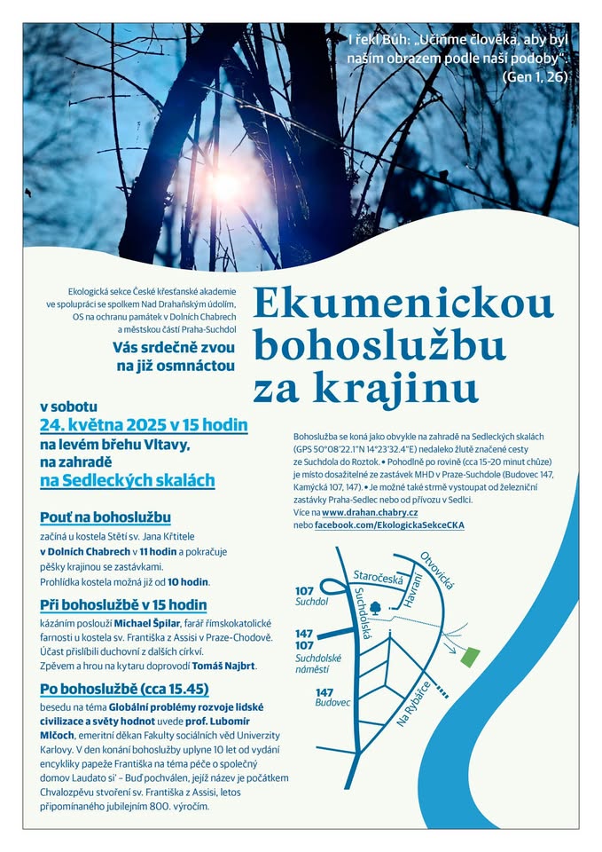Bohoslužba za krajinu pod širým nebem