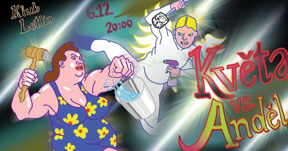 Květa vs. Anděl + krátký film Anděl na dně