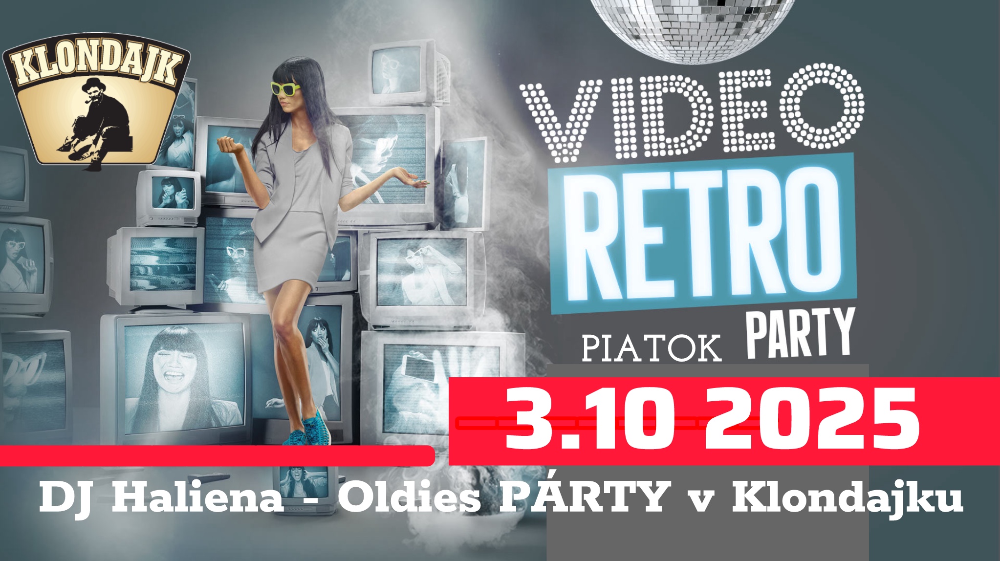 3.10.2025| RETRO OLDIES PÁRTY v Klondajku