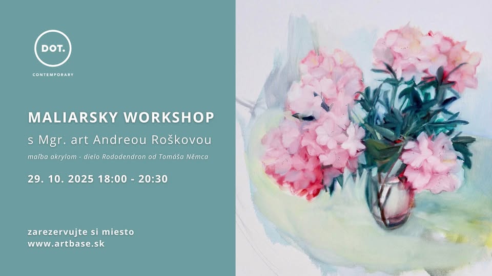 Maliarsky workshop s Andreou Roškovou / maľba akrylom