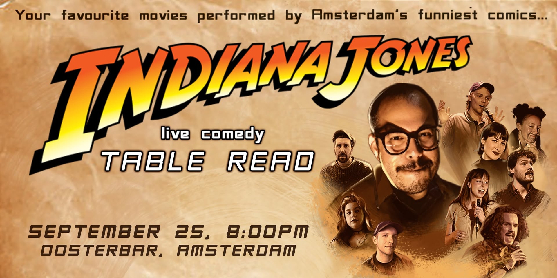 Indiana Jones: Live Comedy Table Read