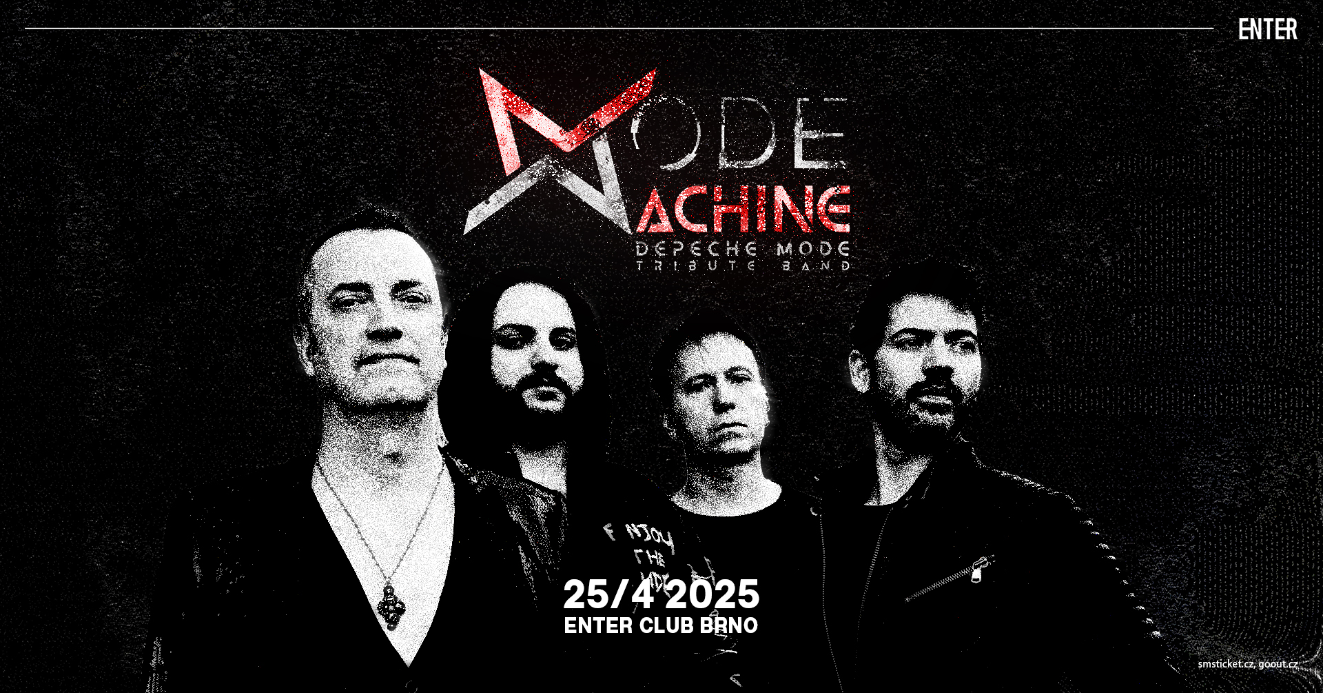 Mode Machine - Depeche Mode Tribute Band → ENTER Club Brno → 25.4.2025