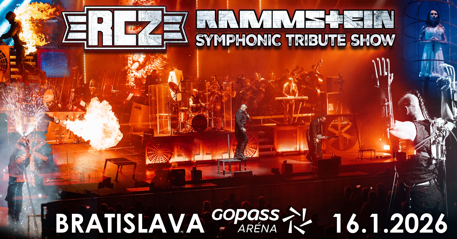 RCZ - Rammstein Symphonic Tribute Show | Bratislava