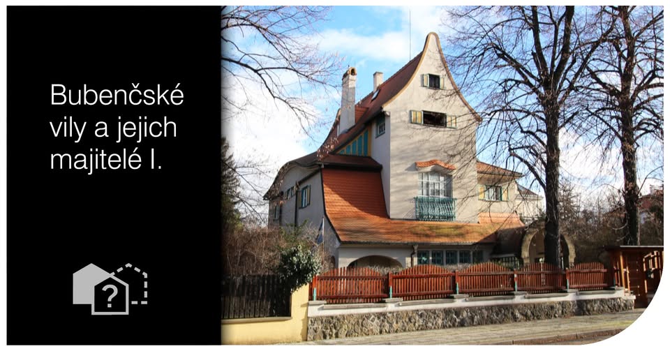 Bubeneč I, čtvrť sochařů, malířů, architektů, zkrátka umělců