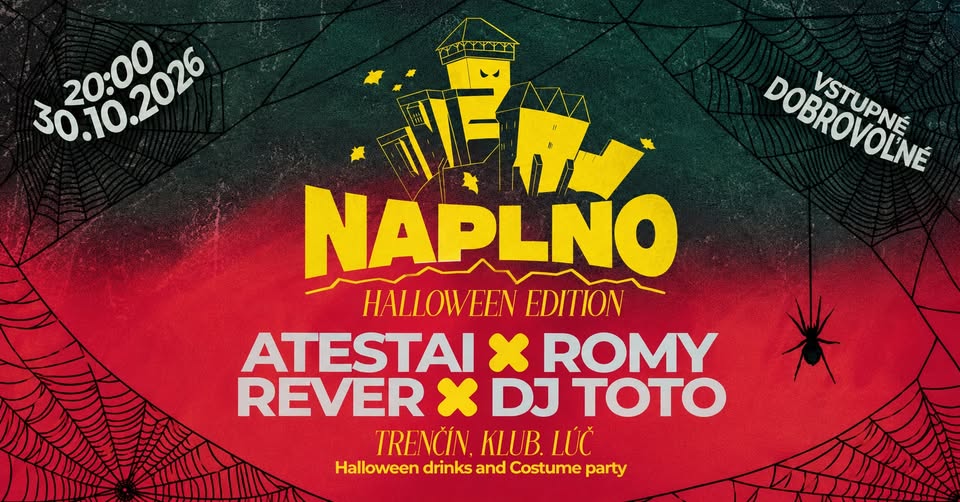 NAPLNO TRENČÍN - HALLOWEEN EDITION