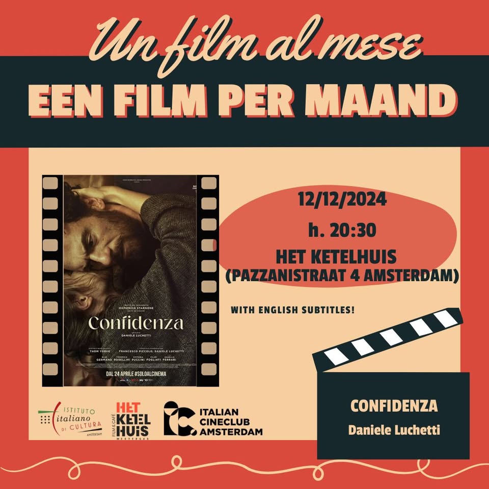Proiezione di CONFIDENZA film drammatico di Daniele Lucchetti