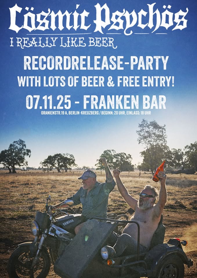 Cosmic Psychos Record Release Party