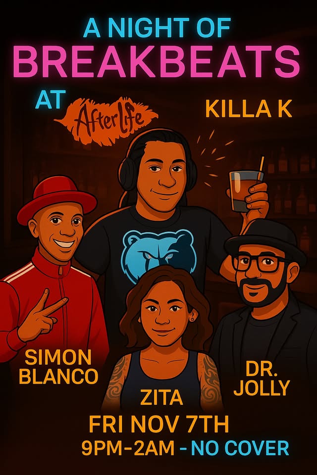 A NIGHT OF BREAKBEATS AT AFTERLIFE
