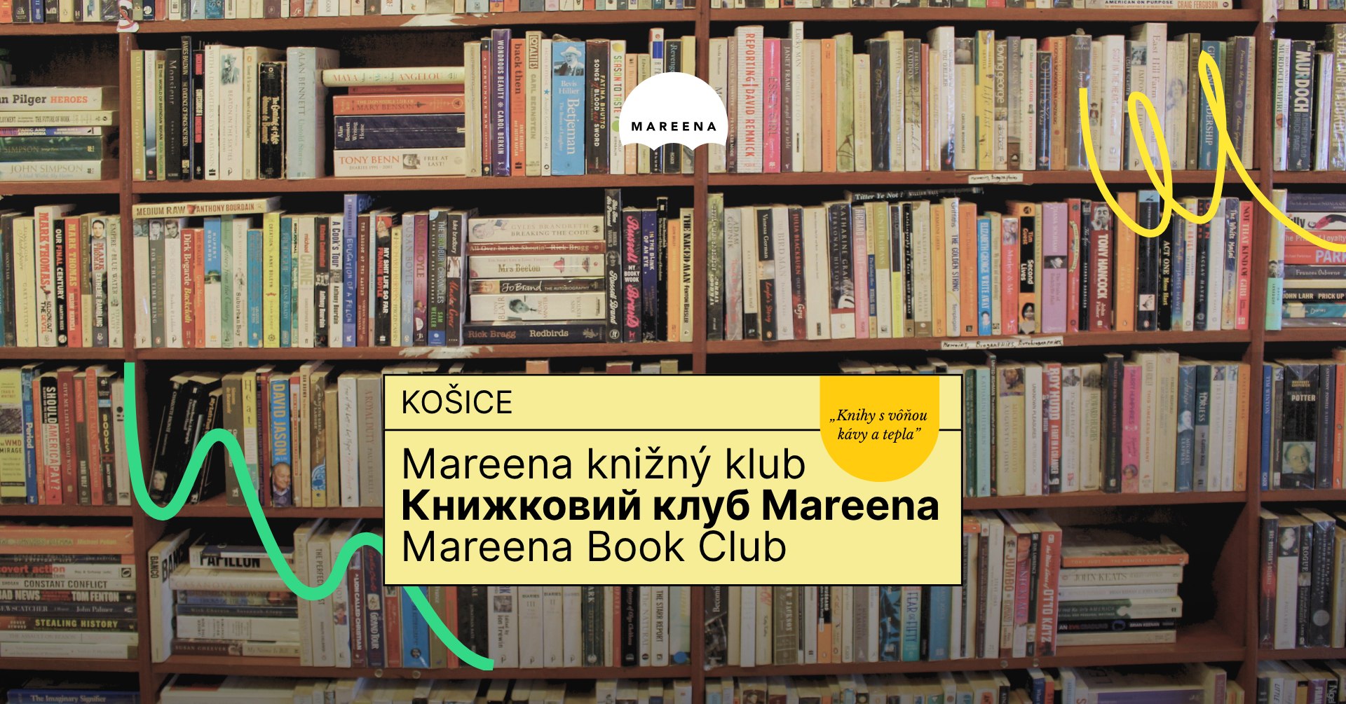 KOŠICE 🟡 Knižný klub • Книжковий клуб • Book Club