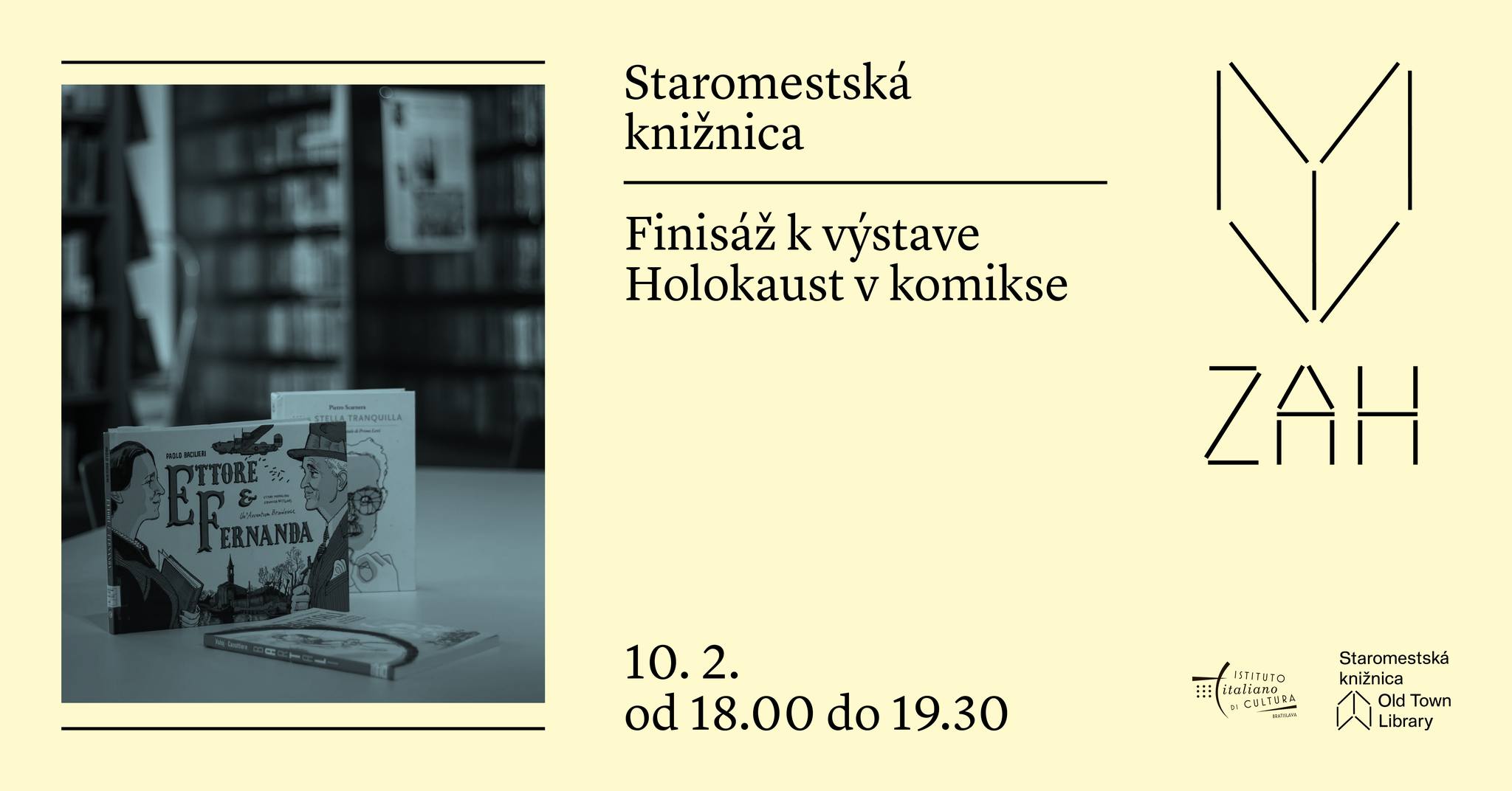 Finisáž k výstave Holokaust v komikse