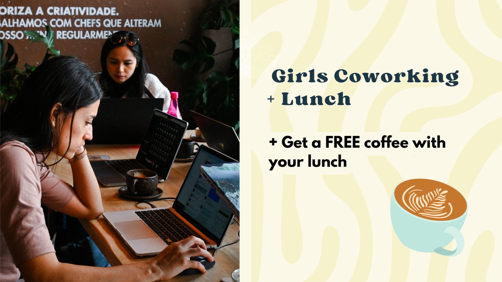 Wednesday Cowork @Quest Coffee (Cowork + Lunch) - Get a FREE coffee
