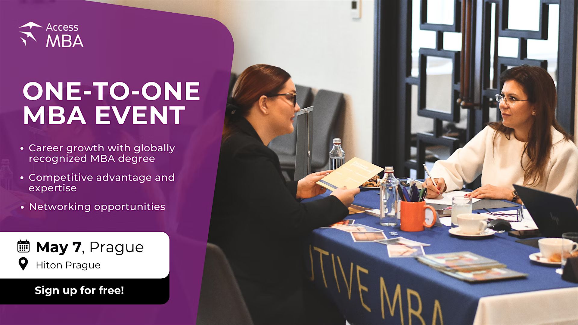 International MBA event in Prague on May 7