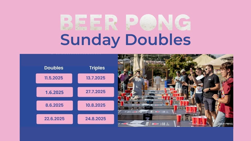 Beer Pong Sunday Doubles