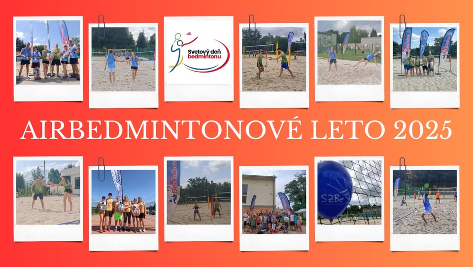 Airbedmintonové leto 2025