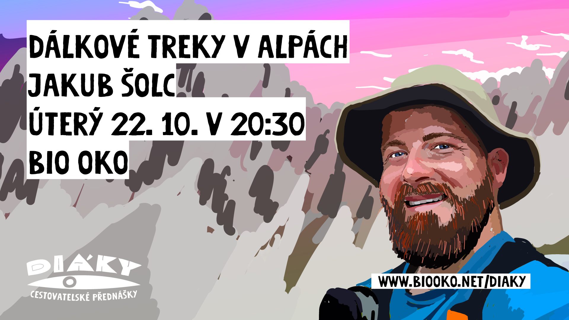 Dálkové treky v Alpách - Jakub Šolc | Diáky