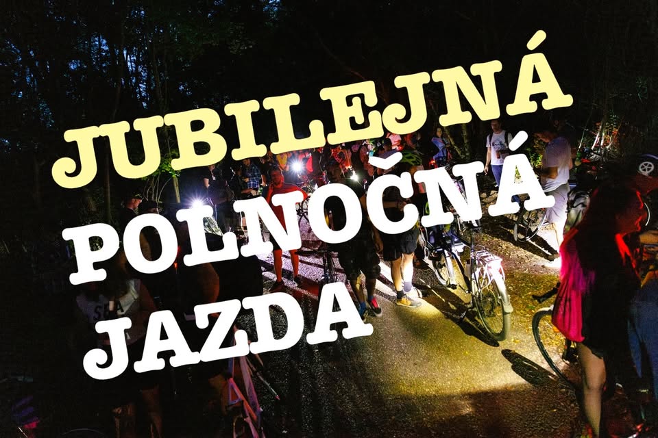 Jubilejná polnočná jazda v piatok trinásteho - 11 rokov Polnočných jázd