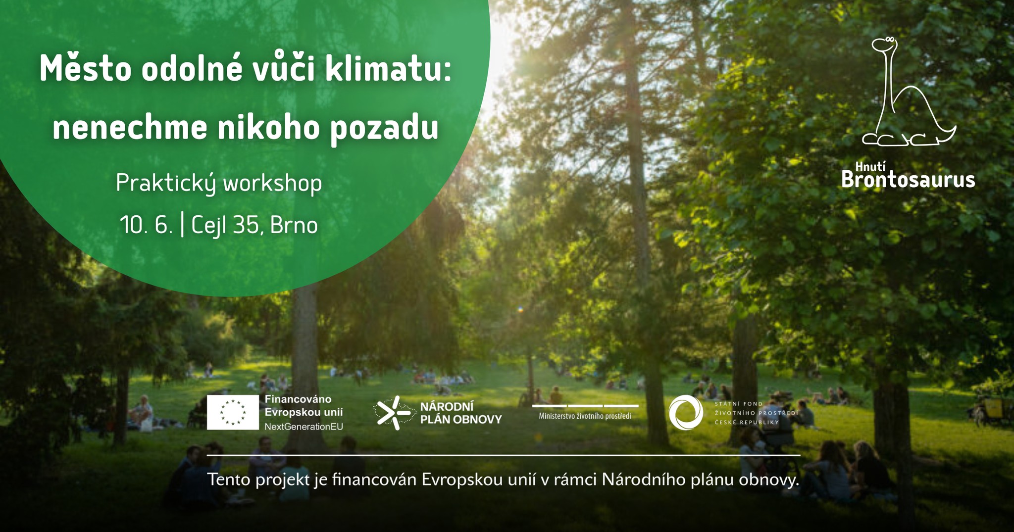 Město odolné vůči klimatu: nenechme nikoho pozadu