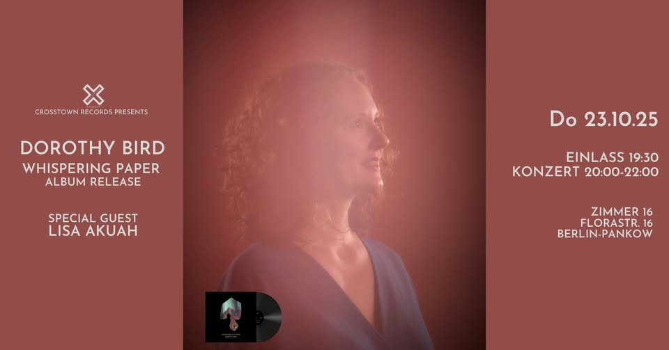 DOROTHY BIRD "Whispering Paper" Album Release BERLIN