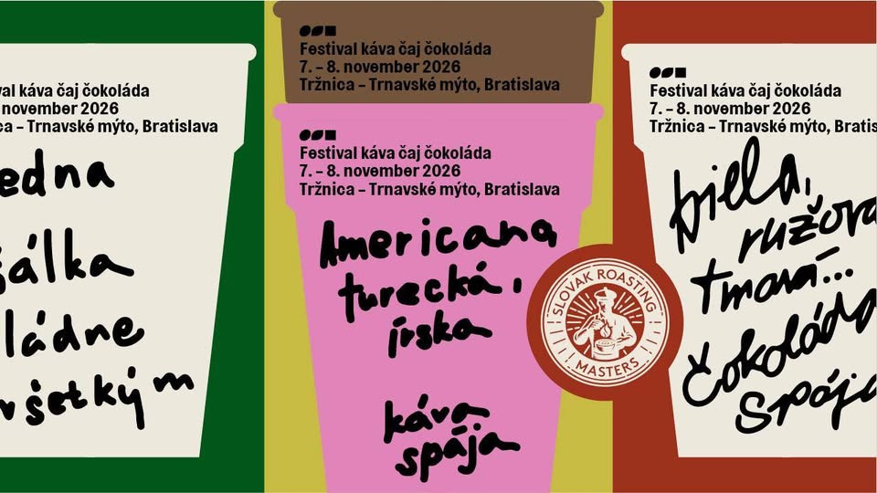 Festival Káva Čaj Čokoláda Bratislava, 7. - 8. november 2026 , Tržnica - Trnavské mýto