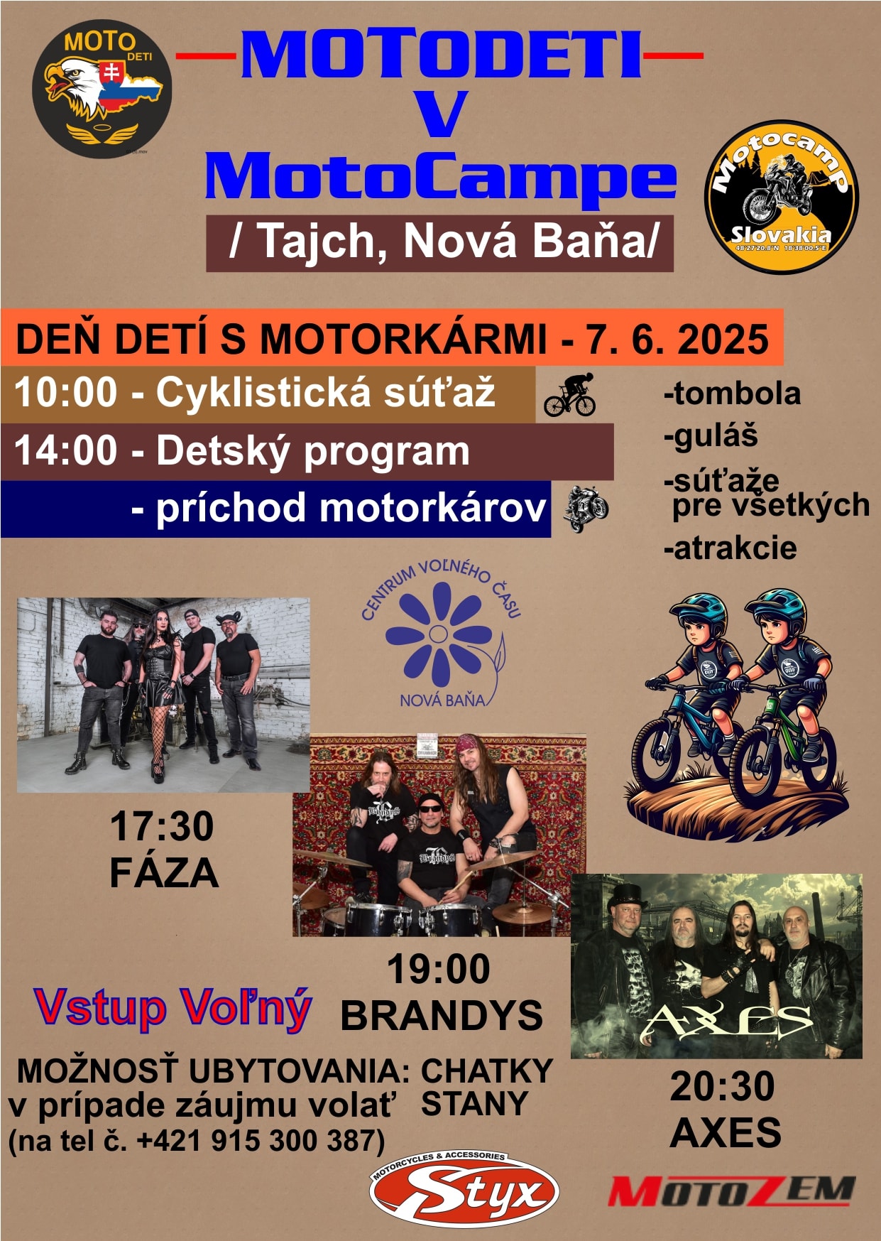 Motodeti v MotoCampe