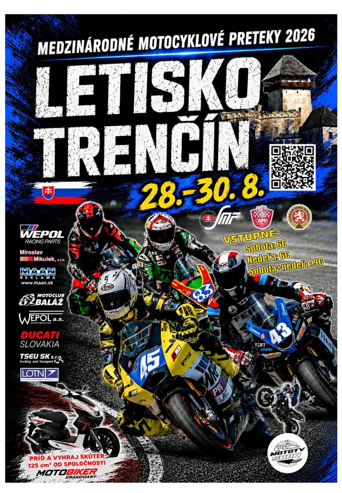Medzinárodné motocyklové preteky Letisko Trenčín