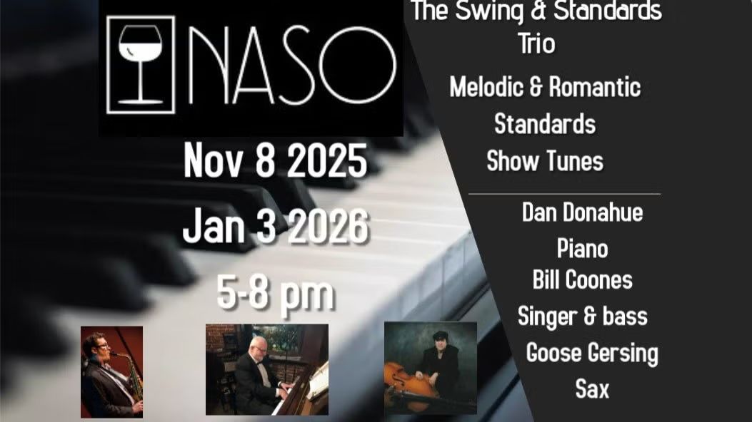Swing & Standards Trio NASO Wine Bar